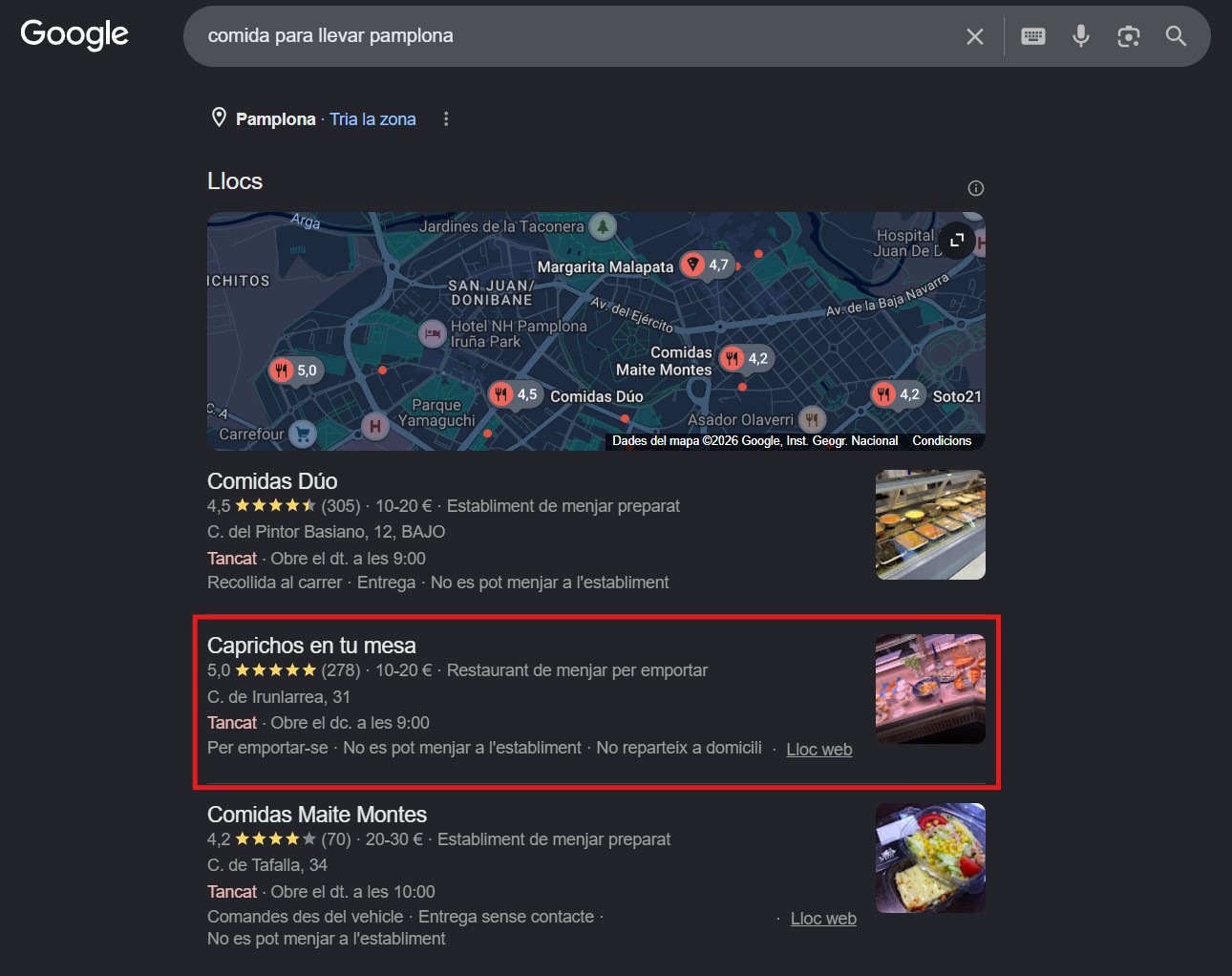posicionamiento-caprichos-en-tu-mesa-google-maps